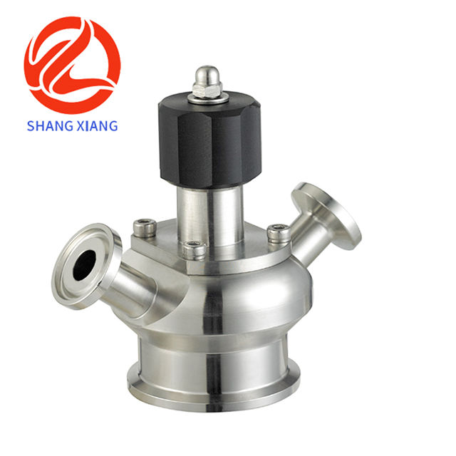 Sanitary sampling valve