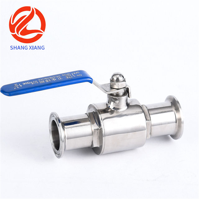 Sanitary ball valve