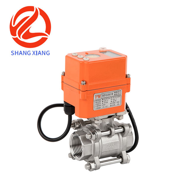 Micro electric ball valve