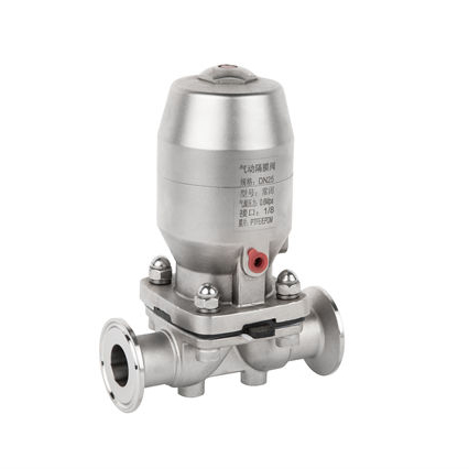 Pneumatic diaphragm valve